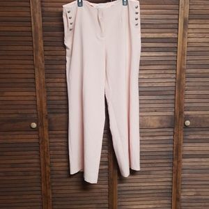 Pink dress pants